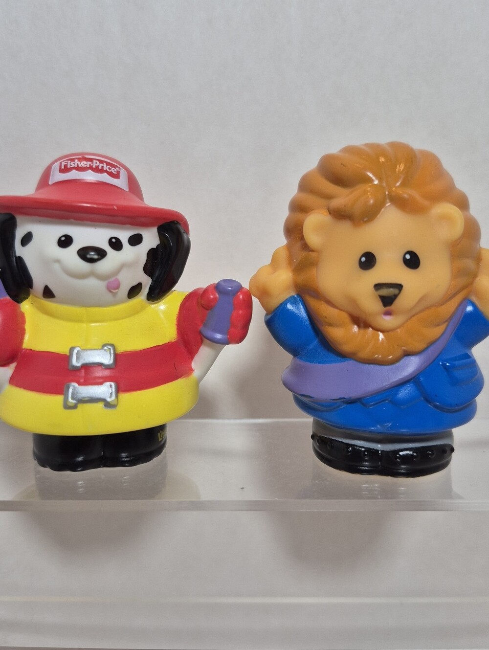 Fisher Price Little People Animalville Mayor Linus King & Dale Mation